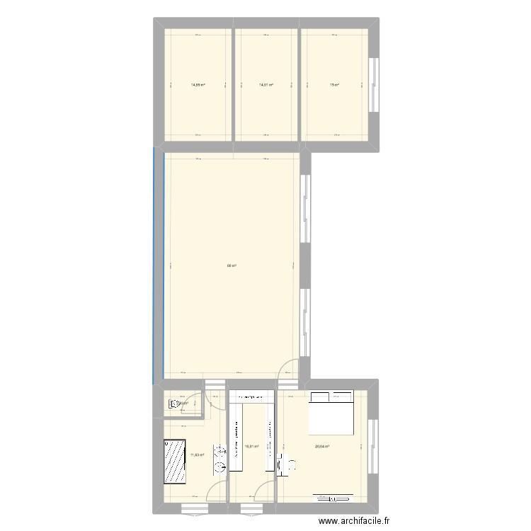 NEW. Plan de 0 pièce et 0 m2