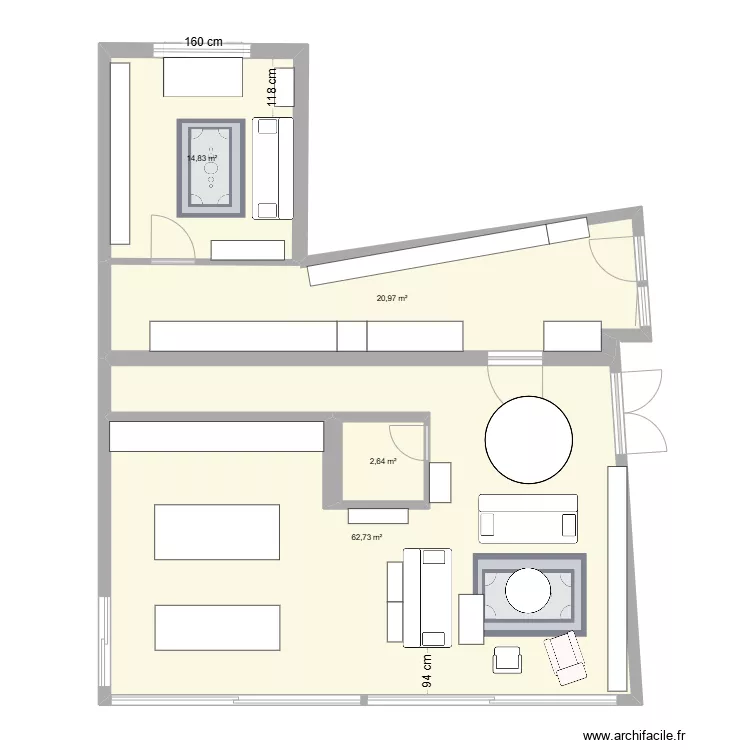 chamoyron rez. Plan de 