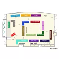 Salle des fêtes Kanfen avec exposants 2026 au 19 janvier 2026