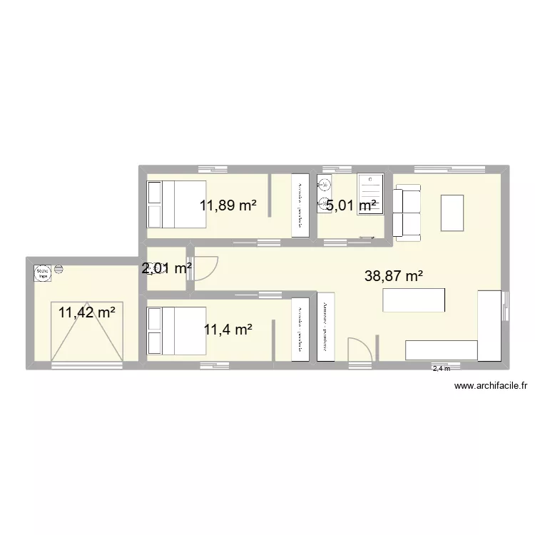 inchallah. Plan de 6 et 81 m² inchallah. Plan de 6 et 81 m²