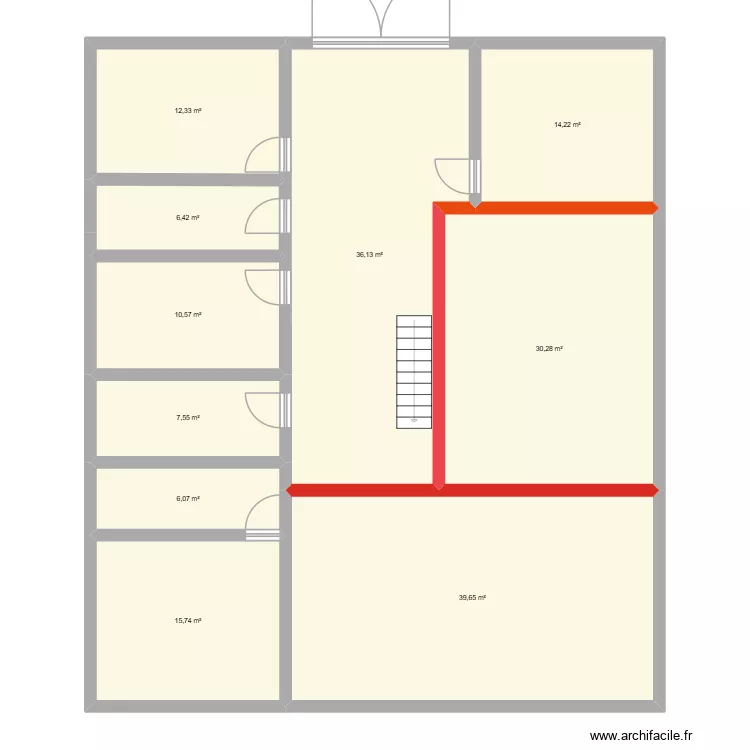 Maison Grange R&eacute;nov&eacute;. Plan de 10  et 179 m²
