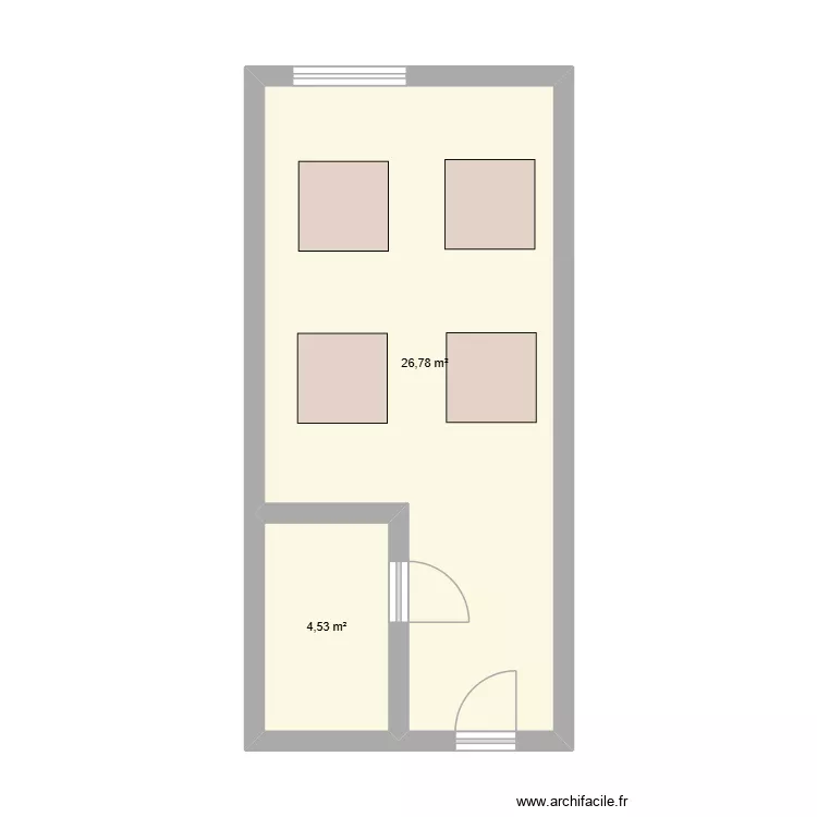 EUROPLED - MELIA CHAMBRE 18-17. Plan de 2 et 31 m² EUROPLED - MELIA CHAMBRE 18-17. Plan de 2 et 31 m²
