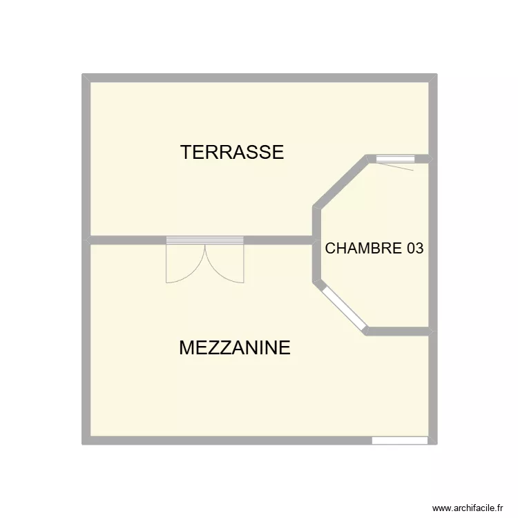 MEZZANINE ETAGE 2 APPART AM. Plan de MEZZANINE ETAGE 2 APPART AM. Plan de