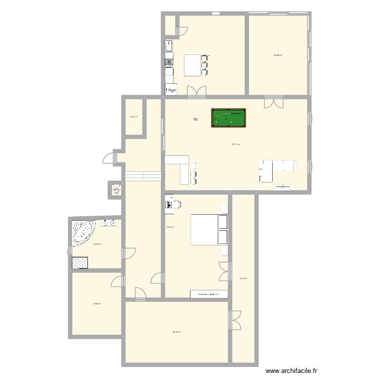 PRIVAS 1. Plan de 0 pièce et 0 m2