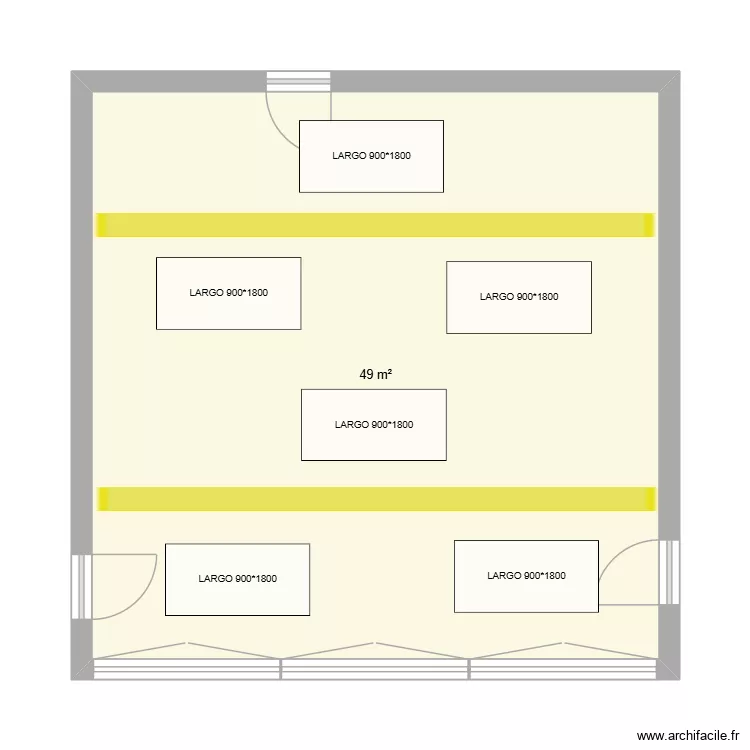 COLLEGE CLAUDE MONET - WEB RADIO. Plan de 1 et 49 m² COLLEGE CLAUDE MONET - WEB RADIO. Plan de 1 et 49 m²