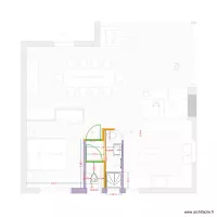 plan SDB sans le fond Douche 80