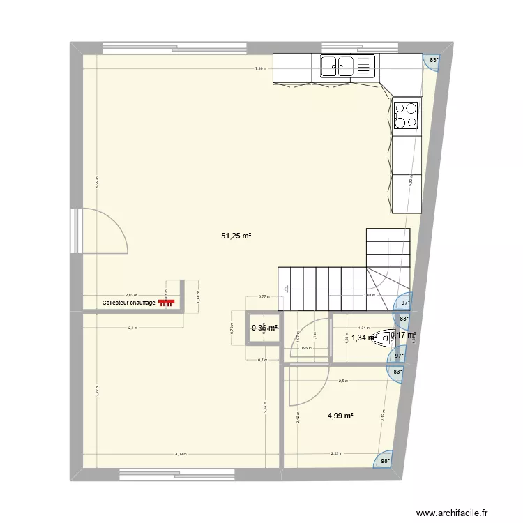 lucie clement. Plan de 5 et 58 m² lucie clement. Plan de 5 et 58 m²