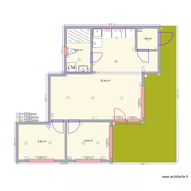 Лиля Переславль 3м. Plan de 