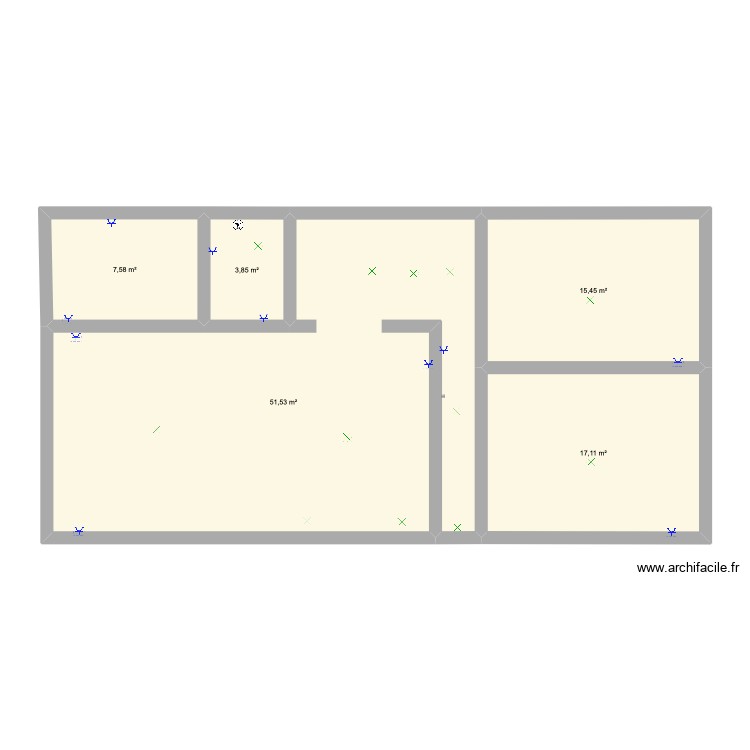 appart. Plan de 0 pièce et 0 m2 appart. Plan de 0 pièce et 0 m2