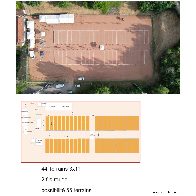 PROJET PLAN TOURNOI 27 JUIN 2026. Plan de 0 pièce et 0 m2