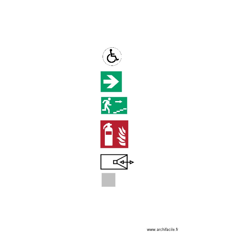 Plan Légende. Plan de 0 pièce et 0 m2