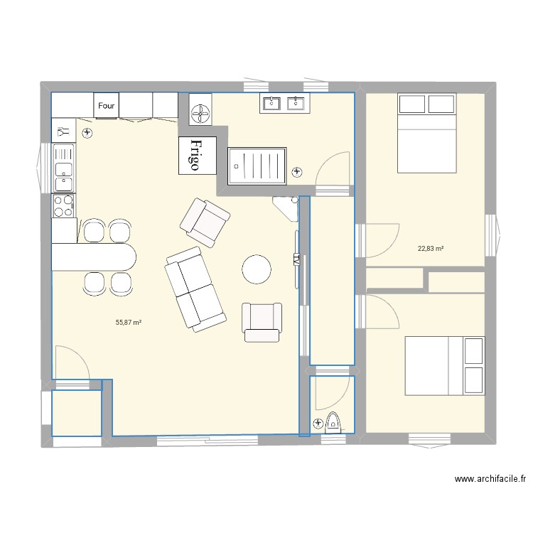 Projet Claviers. Plan de 0 pièce et 0 m2