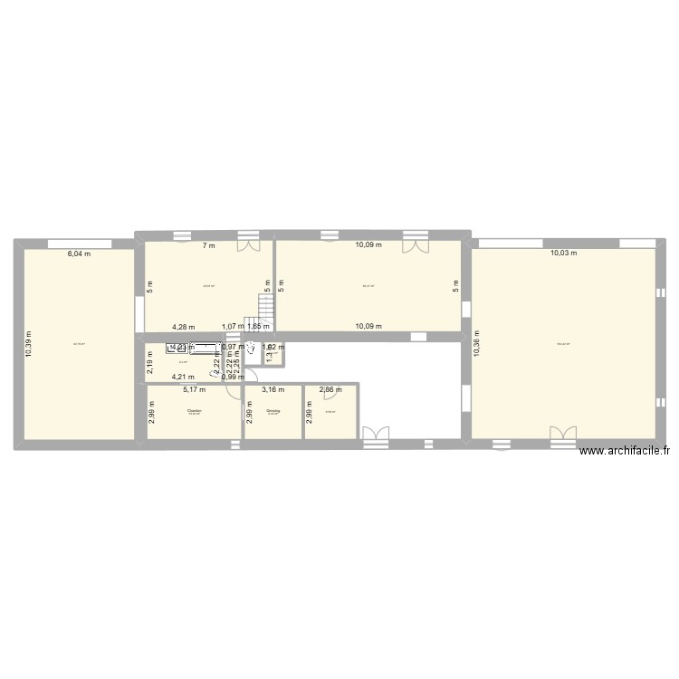 Caumont 2. Plan de 10 pièces et 298 m2