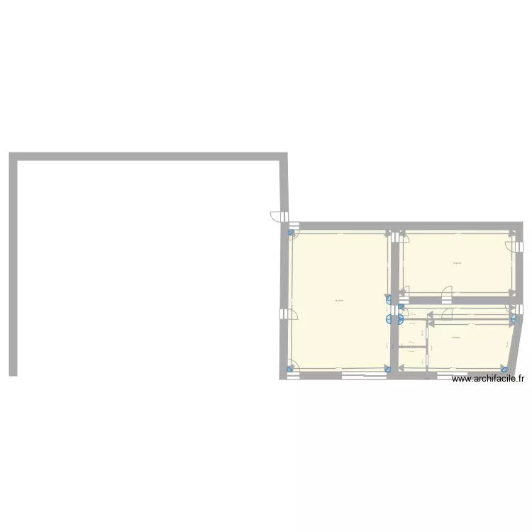 PLAN SEMOUSSAC. Plan de 3 et 179 m² PLAN SEMOUSSAC. Plan de 3 et 179 m²