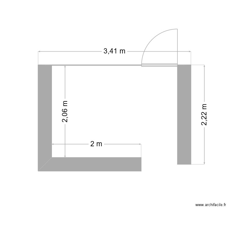 Plan de Masse LE VINYL comptoir. Plan de 0 pièce et 0 m2