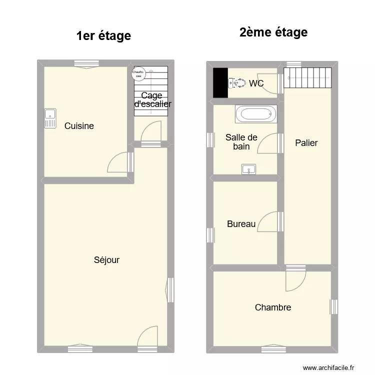 gnag. Plan de 8 et 100 m² gnag. Plan de 8 et 100 m²