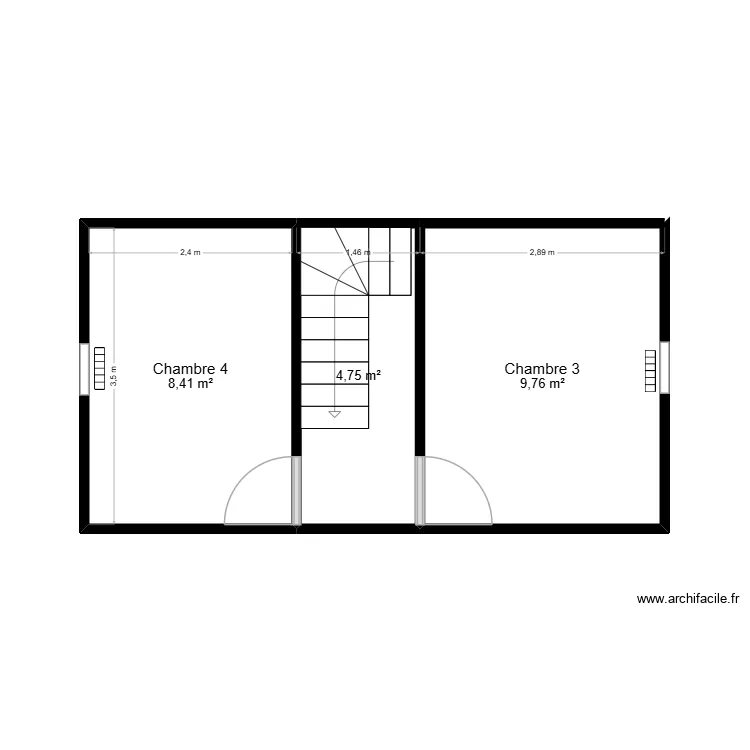 R+22 EDKHISSI EX. Plan de 3 et 23 m² R+22 EDKHISSI EX. Plan de 3 et 23 m²