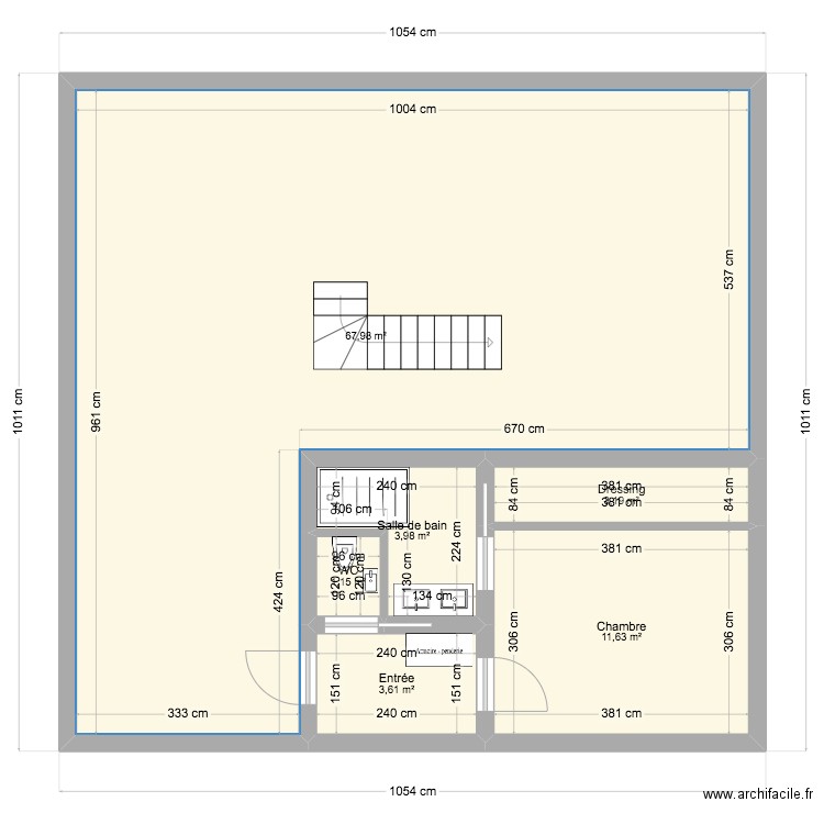 Maison test. Plan de 0 pièce et 0 m2