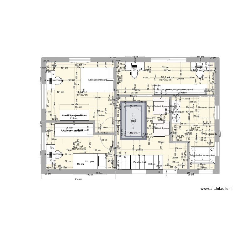 REZ SUPERIEUR 1. Plan de 0 pièce et 0 m2