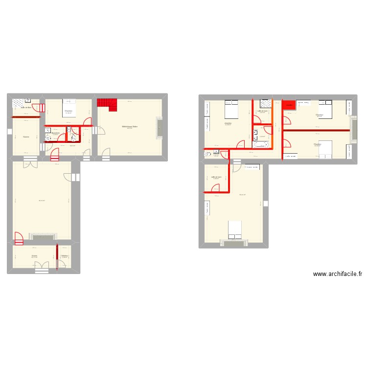 Ménardière. Plan de 0 pièce et 0 m2