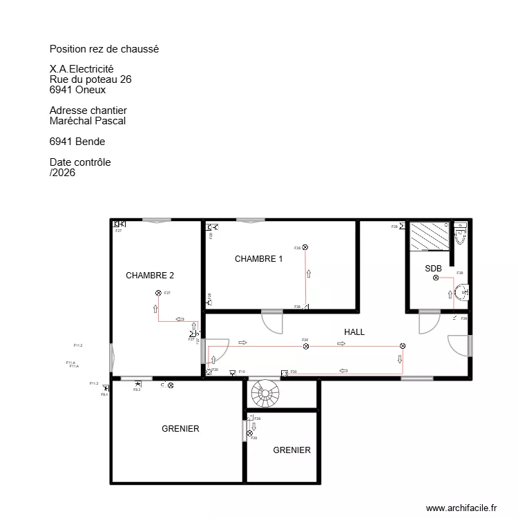 position étage Maréchal P. Plan de 7 et 63 m² position étage Maréchal P. Plan de 7 et 63 m²