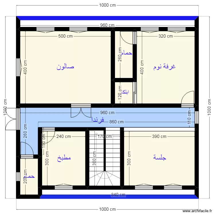 PLAN 10X10 Client 4618 6170. Plan de 