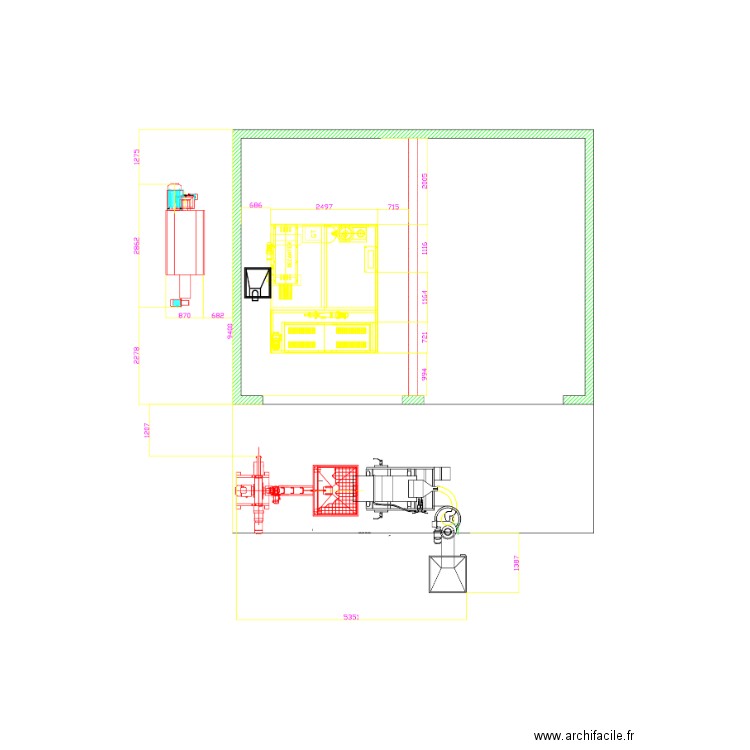 Atelier Lav. Plan de 0 pièce et 0 m2