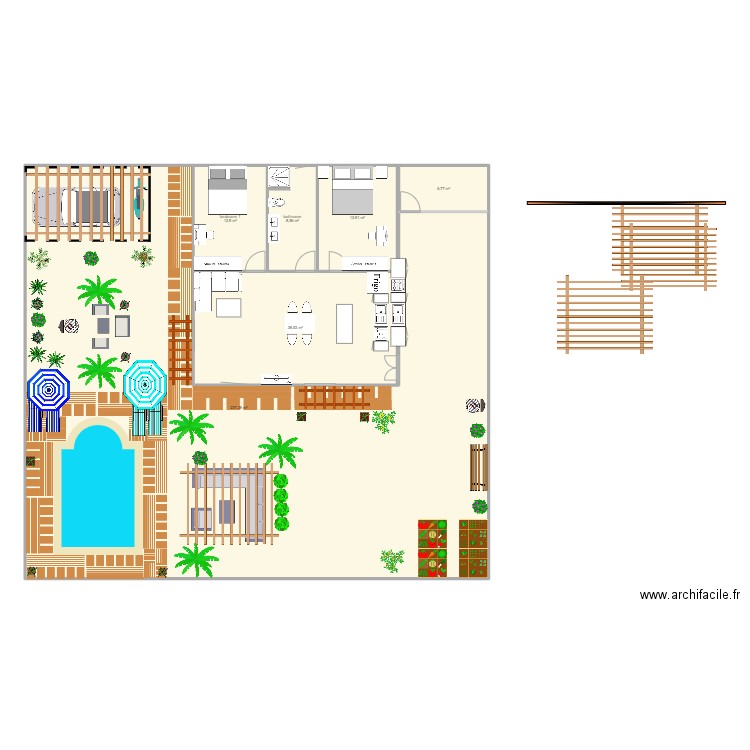 maison zanzibar. Plan de 0 pièce et 0 m2