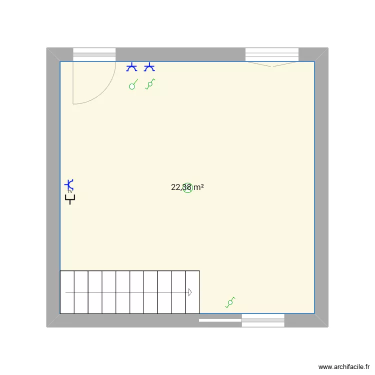 Entr&eacute;e . Plan de 
