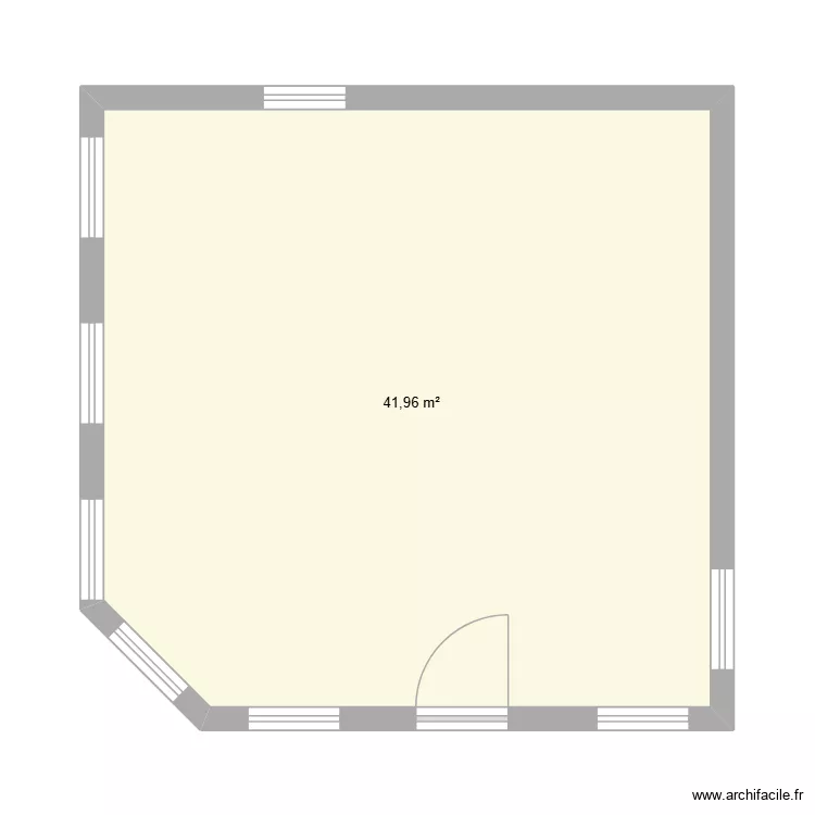 BUYS 47 commerce. Plan de 1  et 42 m²