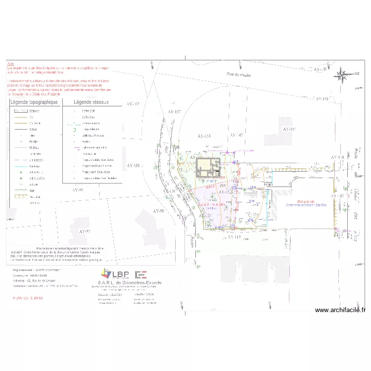 Emmanuel et Chlo&eacute;. Plan de 11  et 124 m²