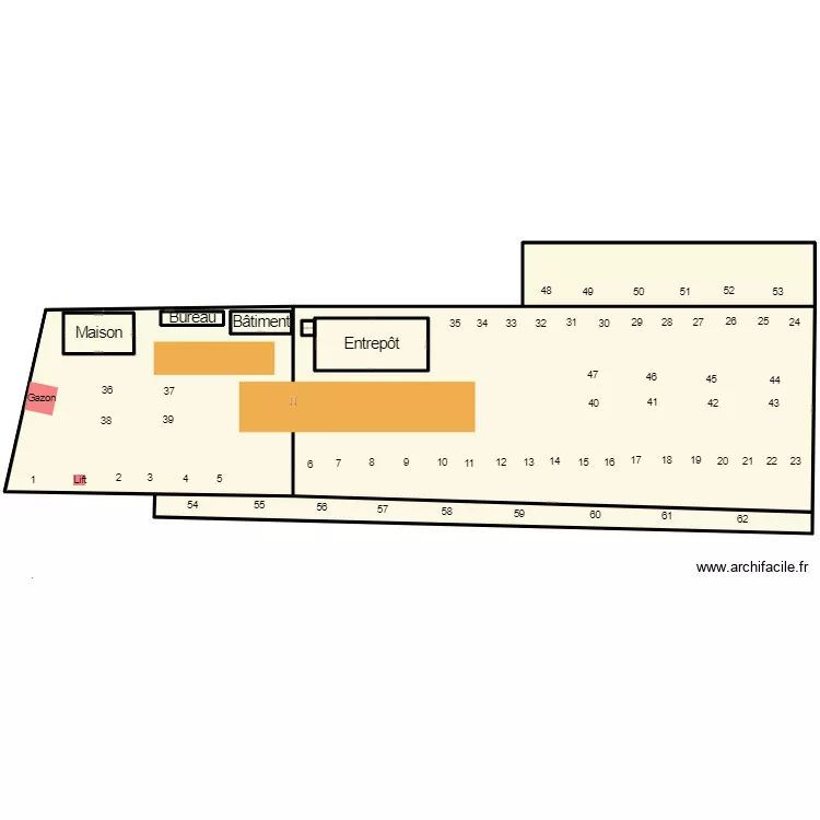 St-Tite avec num&eacute;ro 2024. Plan de 