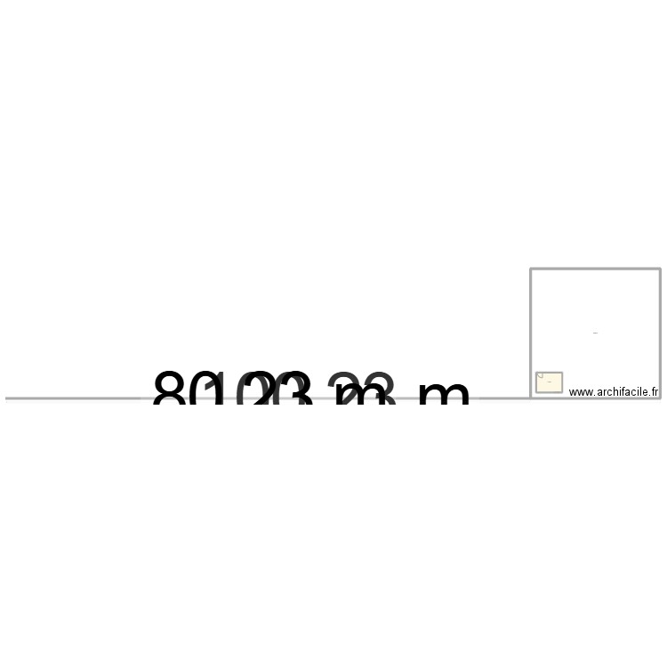 Terrain 1-Petit Yapo rails. Plan de 2 pièces et 400 m2