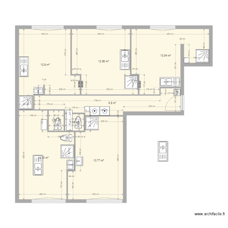 TERTRE VF2. Plan de 0 pièce et 0 m2