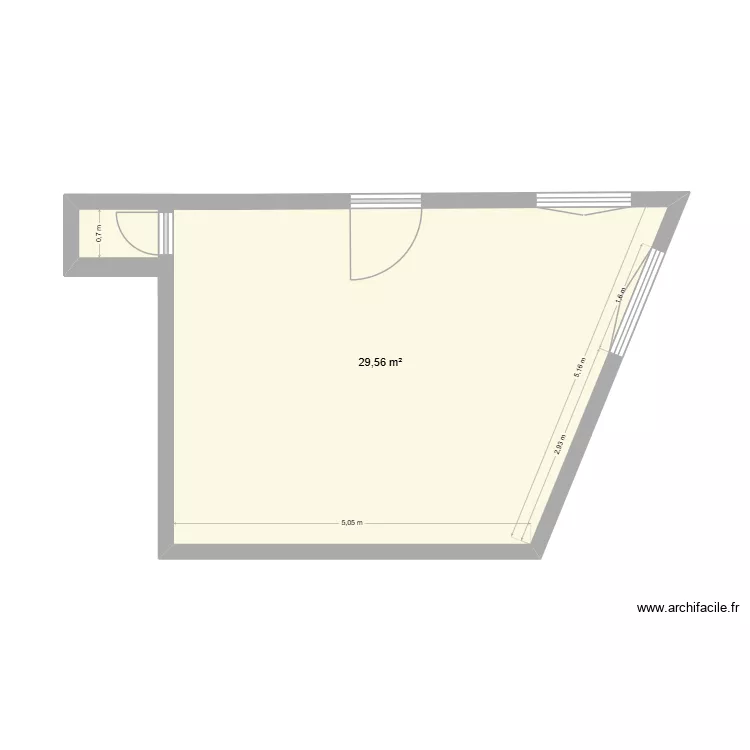 PVO. Plan de 1 et 30 m² PVO. Plan de 1 et 30 m²