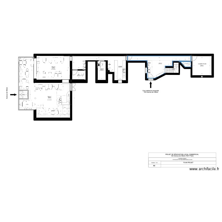 maison Gabriel PROJET 2.1. Plan de 9 pièces et 134 m2