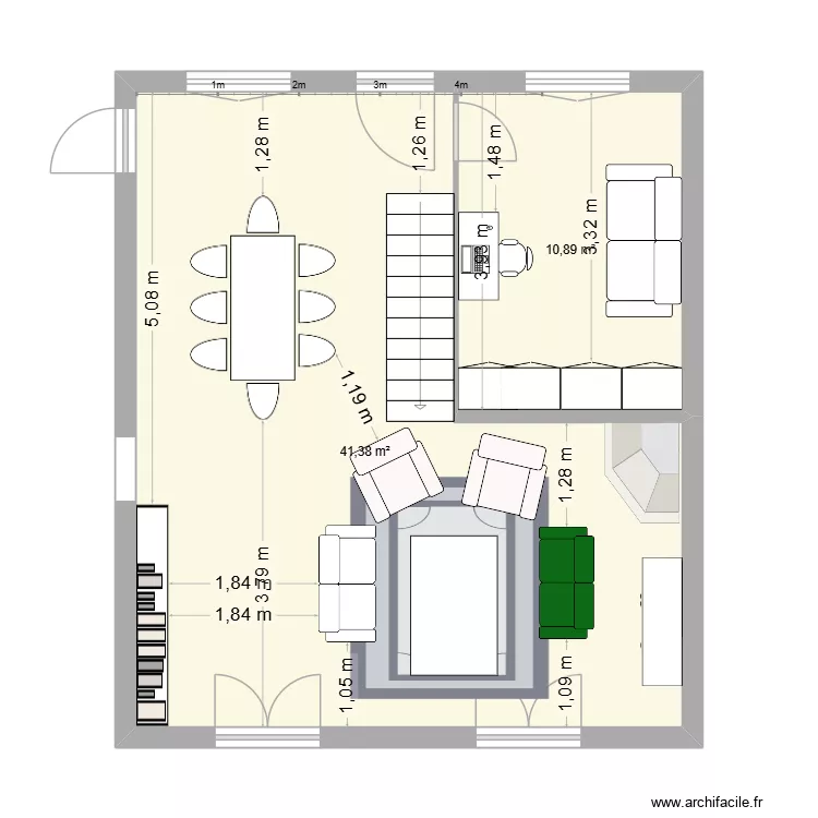 GASTON PLAN 2. Plan de 2 et 52 m² GASTON PLAN 2. Plan de 2 et 52 m²