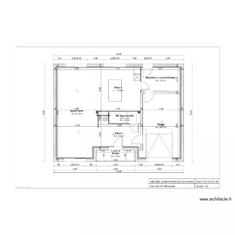 DALI RDC ELEC. Plan de 