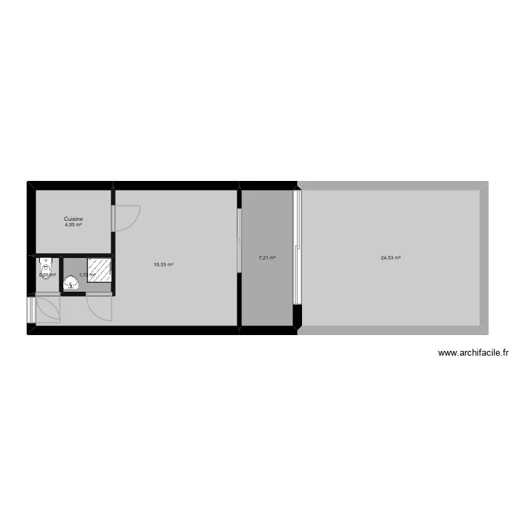 Palavas avant. Plan de 0 pièce et 0 m2 Palavas avant. Plan de 0 pièce et 0 m2
