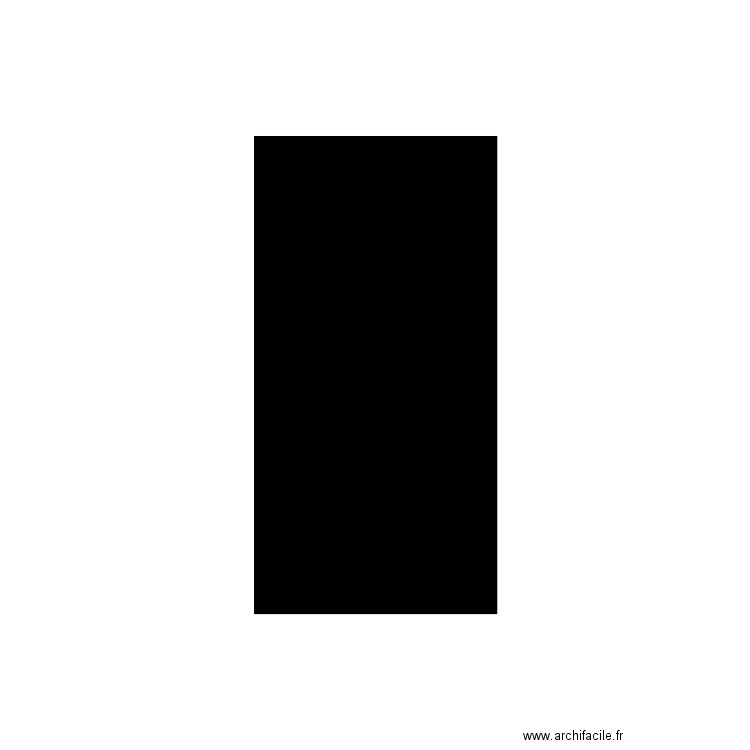 jojo. Plan de 1 pièce et 8 m2