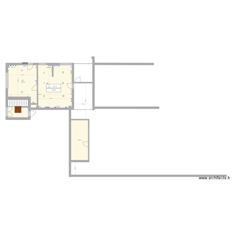mon plan_electricity. Plan de 4 pièces et 80 m2