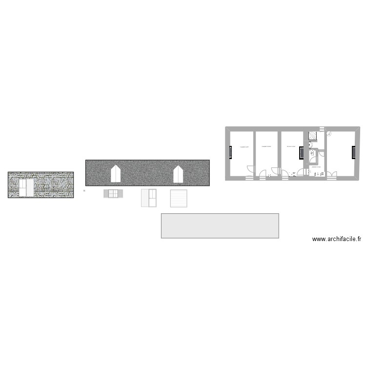 gc EXISTANT. Plan de 0 pièce et 0 m2