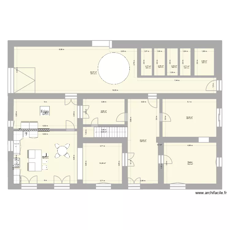 PROJET 28_12_25. Plan de 32  et 432 m²