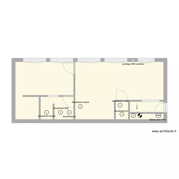 appart sarah 4. Plan de appart sarah 4. Plan de