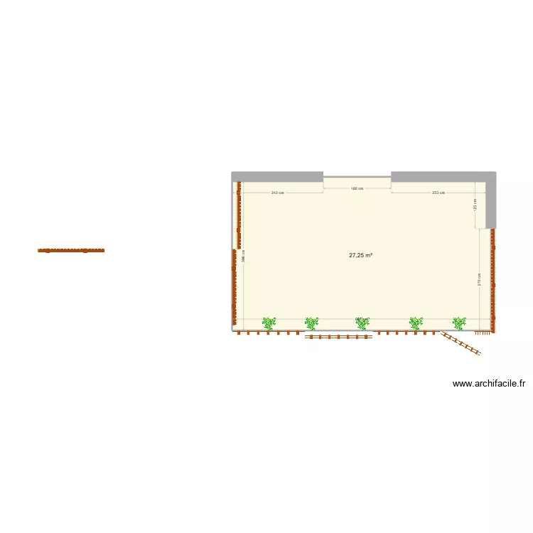 Famille AMSELLEM. Plan de 
