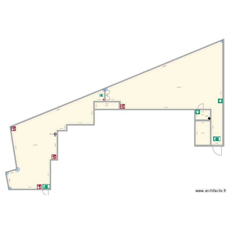 COSY SECURITE INCENDIE. Plan de 5 pièces et 308 m2