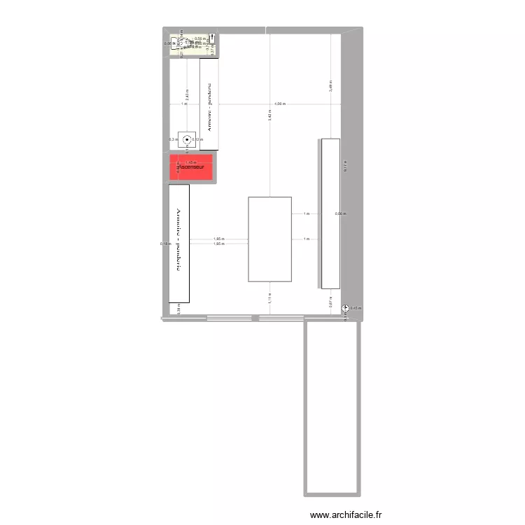 RDC LOFT 2. Plan de 2 et 2 m² RDC LOFT 2. Plan de 2 et 2 m²