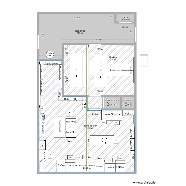 Sous-sol-meublé-v4. Plan de Sous-sol-meublé-v4. Plan de