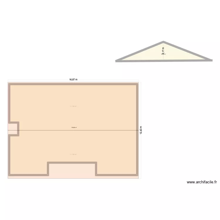 arsac ing 2. Plan de 2  et 188 m²