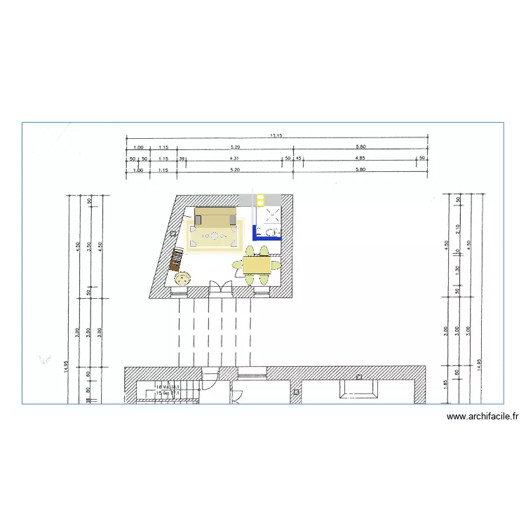 Ljetna kuhinja. Plan de Ljetna kuhinja. Plan de